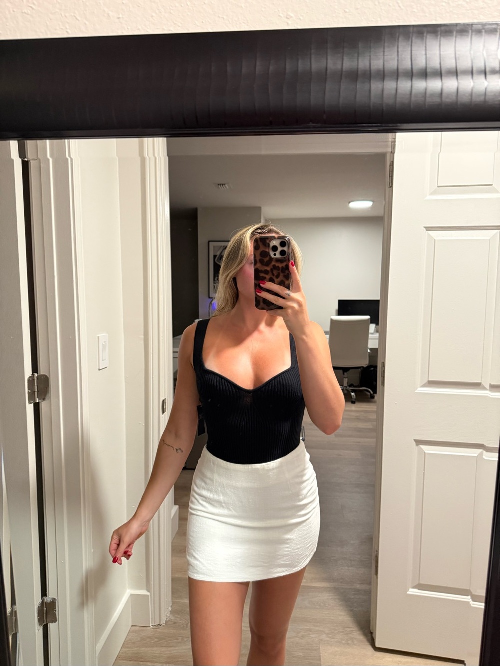 Princess Polly White Mini Skirt